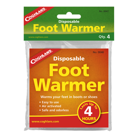 COGHLANS FOOT WARMERS PACK OF 4