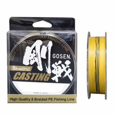 GOSEN BRAID CAST 42LB 300M YELLOW