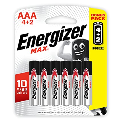 ENERGIZER AAA PACK OF 6