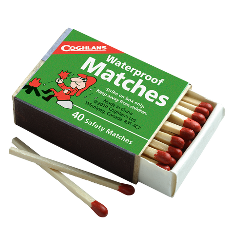 COGHLANS MATCHES WATERPROOF PACK OF 4