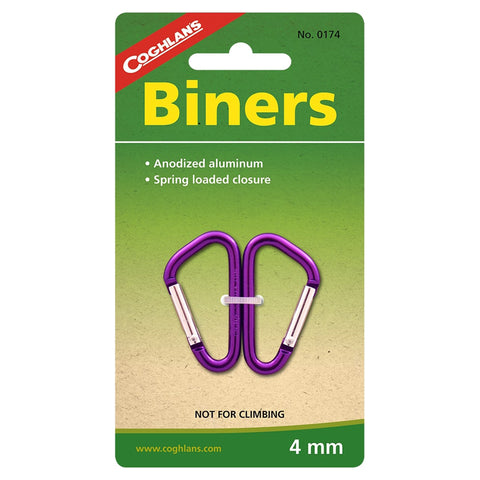 COGHLANS BINERS 4MM PACK OF 2