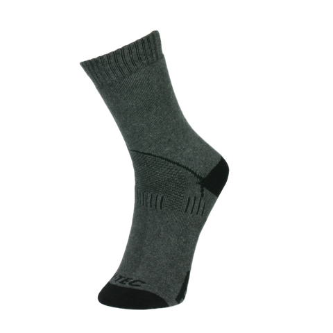 HI-TEC SOCKS TREKKING CHARCOAL BLACK
