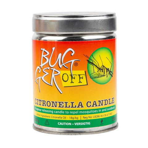 BUGGER OFF CANDLE CITRONELLA 250G
