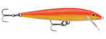 RAPALA ORIGINAL FLOATING F03 GOLD FLUORESCENT RED