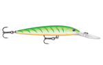 RAPALA DEEP DOWN HUSKY JERK DHJ 10 GREEN TIGER UV