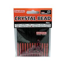 DAMIKI BEADS CRYSTAL 8MM RED PACK OF 10