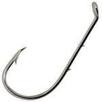 MUSTAD HOOK 9555 #4 NICKEL PLATED PACK OF 50