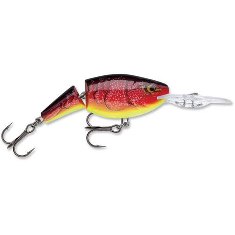 RAPALA JOINTED SHAD RAP JSR05 REDFIRE CRAWDAD